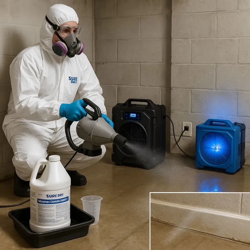 Sanitization and Odor Removal process in Concordia Parish, LA