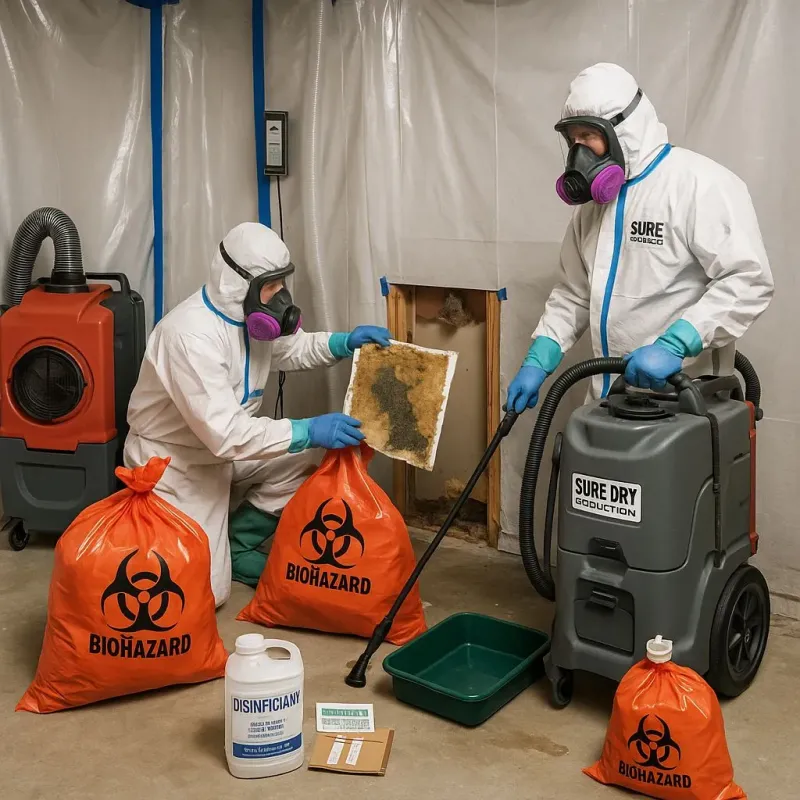 Contaminated Water Handling Protocols process in Concordia Parish, LA